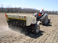 Truaxx Seeder to plant warm season grasses